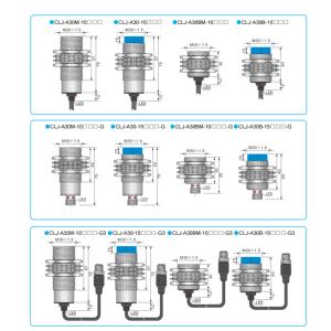 CORON CLJ-A30-15ALA yüksek kalite Lead kurşun olmayan gömme çıkış yok endüktif yakınlık sensörü 10-30VDC <span class=keywords><strong>2</strong></span> teller 15mm PRT30-15DO - Product Image 6