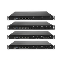 Enrutador de cortafuegos de montaje en rack 1U OEM Intel C612 Xeon E5 V3/V4 CPU 10 * RJ45 Gigabit Lan 6 * SFP + 10GbE PC INDUSTRIAL DE SEGURIDAD DE Internet