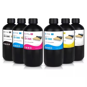 หมึก UV LED แบบแข็งและแบบอ่อน ราคาถูกที่สุด สำหรับเครื่องพิมพ์ Epson I3200 XP600 I1600 TX800 1390 DX4 DX5 DX7 DX10 หมึกพิมพ์ UV สำหรับ Ricoh - Product Image 1