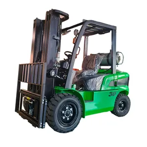 Duel Fuel LPG 4 WHEEL Counter Balanced LPG Forklift 2500kg 3000kg Load capacity