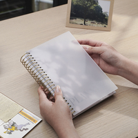 Agenda hebdomadaire A5 personnalisé 2026 avec logo sur mesure, suivi des objectifs, carnet de notes et journal académique personnalisé