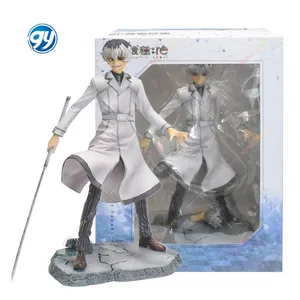 Figuras de 22CM figura de Anime Tokyo Ghoul Sasaki Hise colección de dibujos animados japoneses juguetes de regalo figuras de acción