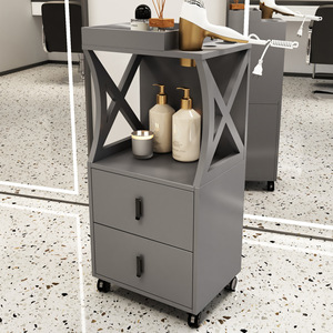 Z Factory Salon Barber Shop <b>Tool</b> Cabinet With Hair Dryer Holder Beauty Storage Cabinets - Product Image 1