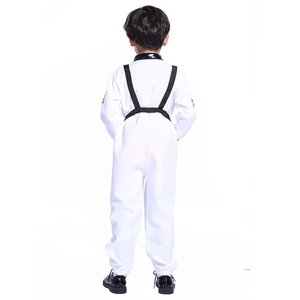 Halloween Party Favor Boys Astronaut <strong>NASA</strong> Jumpsuit Space Suit Children's Costume - Product Image 4