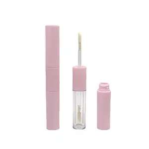 Kép Lip Gloss Chai Thấp Moq Chất Lượng Cao Vòng Rõ Ràng Dày Tường Môi Ống Dầu Container Bao Bì Mỹ Phẩm