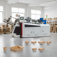 (MB-800A) Machine à fabriquer des boîtes à lunch en papier pour hot-dogs et poulet frit