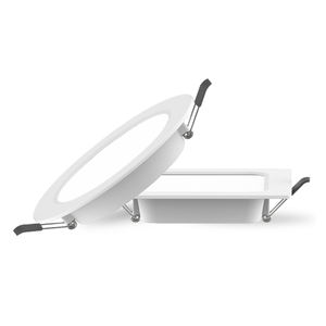 फैक्टरी मूल्य इनडोर प्रकाश Recessed घुड़सवार घर कार्यालय छत के लिए स्लिम दौर वर्ग पैनल प्रकाश का नेतृत्व किया - Product Image 2