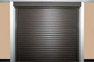 Porte roulante en alliage d'aluminium avec revêtement peinture anticorrosion - Product Image 3