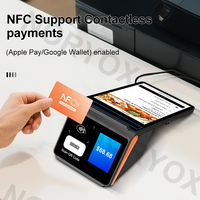 Noryox Fabricant NB80 Caisse Enregistreuse Tactile Système POS Terminal Écran 8 Pouces POS Tout-en-Un Machine POS avec Imprimante pour Plats à Emporter