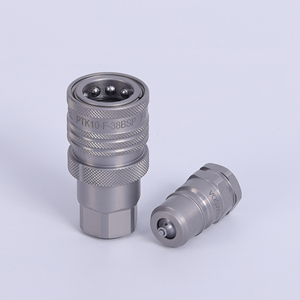 Nieuwe zware hydraulische snelkoppelingen |   Koolstofstaal |   3/8'' verzinkt en vernikkeld |   Verbinding Decompressie - Product Image 3