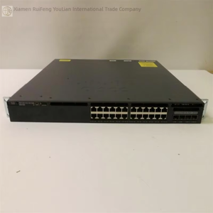 สวิตช์ Ws-c3650-24pd-wbrs รองรับ Ethernet Poe+ และพอร์ตอัปลิงค์ 2x1g, 2x10g ของแท้ใหม่พร้อมส่ง สำหรับระบบอัตโนมัติอุตสาหกรรม - Product Image 1