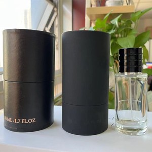 Flacone per Profumo all'Ingrosso da 30 <span class=keywords><strong>ml</strong></span>, <span class=keywords><strong>50</strong></span> <span class=keywords><strong>ml</strong></span>, 100 <span class=keywords><strong>ml</strong></span>, in Vetro Trasparente a Tubo Rotondo con Spruzzatore e Tubo di Carta - Product Image 3