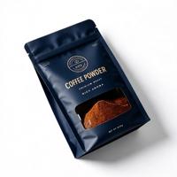 Sachet Doypack alimentaire refermable avec couches laminées BOPP/VMPET/PE pour le stockage de poudre de café – Emballage souple