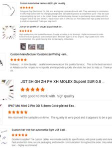 JST 2 <span class=keywords><strong>3</strong></span> 4 5 6 pinli konnektör tel kablo PVC izolasyonlu ve elektronik uygulamalar için bakır kablo - Product Image 3