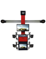 Machine d'alignement de roues 3D Huandyn HD-W8 certifiée CE, aligneur de roues haute précision, alimentation 220/380/110V, garantie de 12 mois