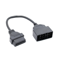 Car OBD2 Cable for Camry 22Pin to 16 PIN Connector Female Plug Toyota Car OBD2 Adapter with 1 Year Warranty for Diagnostic Tool