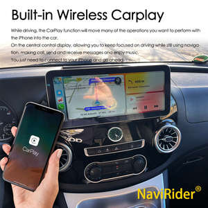 256GB 12.3 pouces Android 13 autoradio pour <span class=keywords><strong>Mercedes</strong></span> Benz <span class=keywords><strong>Vito</strong></span> 116 W447 2016 lecteur multimédia stéréo GPS sans fil Carplay unité principale - Product Image 4