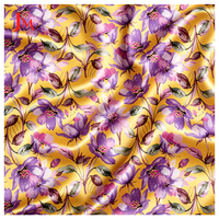Tissu satiné 100% polyester de haute qualité, tissé, 175 GSM, poids lourd, impression personnalisée, pour vêtements féminins