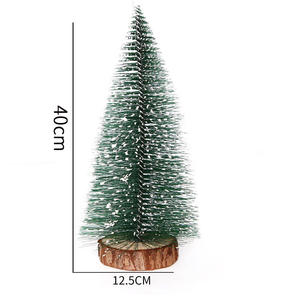 Venta caliente estilo escritorio decoración navideña mesa de comedor <span class=keywords><strong>bar</strong></span> mostrador decoración navideña 40cm árbol de Navidad - Product Image 6