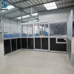 Establos Prefabricados <span class=keywords><strong>de</strong></span> Lujo Personalizados para Caballos, Establos Móviles <span class=keywords><strong>de</strong></span> Acero Galvanizado en Caliente para Exteriores, Box para Caballos - Product Image 4