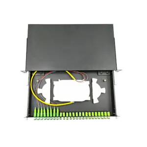 Fibre Splice Box Fibre Optic Splicing Terminal Box For Outdoor Use 12 24 Port Patch Panel ODF
