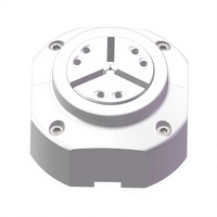 Mandrin hydraulique vertical AUTOCHUCK JHS-65 à pince en caoutchouc, à trou traversant, fixe, pour fixation de pièces CNC lors du perçage et de la fraisage