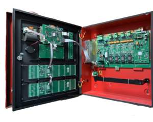 Panneau de commande d'alarme incendie, écran LCD, carte de circuit imprimé durable, système conventionnel/adressable pour hôtels et bâtiments commerciaux - Product Image 3