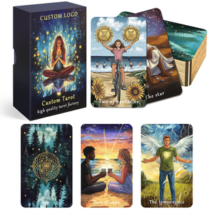 Cartes de tarot personnalisées avec guide et boîte, finitions de surface personnalisées, <span class=keywords><strong>jeu</strong></span> de cartes de tarot - Product Image 6