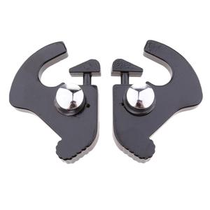 สลักล็อกหมุนสีดำสำหรับกระเป๋าเดินทางรถจักรยานยนต์และกระเป๋าอานสำหรับซิสซี่บาร์และชั้นวางกระเป๋า - Product Image 6