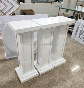 Socle à fleurs en acrylique de style minimaliste à prix avantageux, avec un prix imbattable pour la décoration de salle de mariage - Product Image 2