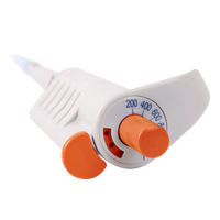 Pipette électrique de laboratoire, flacon de 60 ml, 20 ml, 10 ml, embouts de pipette 1000 µl, 200 µl, fonction de la pipette