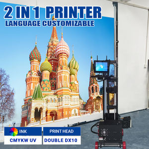 Macchina Automatica per Pittura Murale 3D 5D 3.5m Stampante UV per Pareti e Pavimenti Macchina per Stampa a Getto d'Inchiostro su Pareti Altamente Recensita - Product Image 3