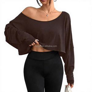 Sweat-shirt à capuche personnalisé pour femmes, couleur unie, vêtements de <span class=keywords><strong>sport</strong></span>, sweat-shirt décontracté, vêtements de <span class=keywords><strong>sport</strong></span>, yoga, haut de <span class=keywords><strong>sport</strong></span> pour femmes - Product Image 1