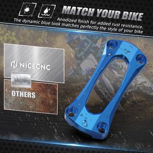 NiceCNC moto 28mm 1-1/8 "guidon Fat Bar Riser pince Support de couvercle supérieur pour <span class=keywords><strong>Yamaha</strong></span> YZ250F YZ450F YZ250FX YZ450FX WR250F - Product Image 4