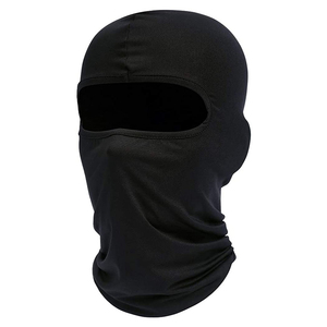 Balaclava de Alta Qualidade com Logotipo Personalizado para Homens, Máscara Facial Completa com Proteção Solar e à Prova de Vento, Máscara de Esqui Preta para Ciclismo e Corrida com Capacete - Product Image 1
