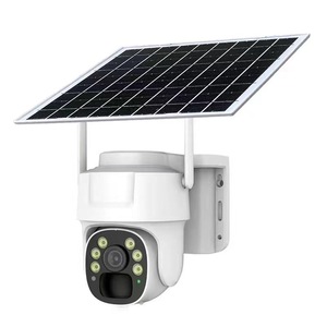 Cámara de Vigilancia V380 con Energía Solar 4G, Visión Nocturna 1080P, Seguridad para Exteriores con Intercomunicador de Voz y Almacenamiento en la Nube - Product Image 1