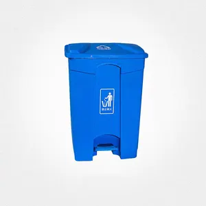 Fünf Farben Outdoor Kunststoff Mülleimer Mülleimer Abfall behälter recyceln