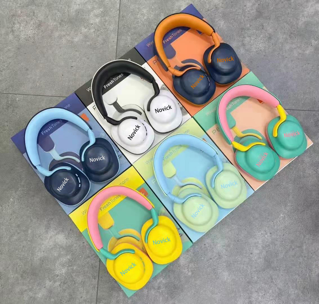 P9 Headphones Stylish Wireless Vibrant Colors Lightweight Comfort Fit for Sports Gym Music Home Ovier Ear