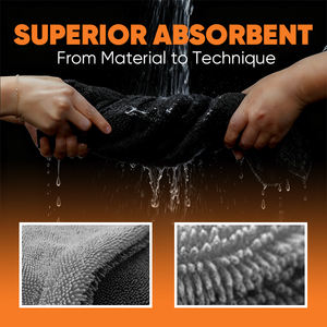 Toalla <span class=keywords><strong>de</strong></span> Microfibra Superabsorbente <span class=keywords><strong>de</strong></span> 600 g/m² para Lavado <span class=keywords><strong>de</strong></span> Autos, 60 x 90 cm, <span class=keywords><strong>de</strong></span> una Sola Cara con Bucle Trenzado, Secado Rápido, para Detallado <span class=keywords><strong>de</strong></span> Autos y Hogar - Product Image 3