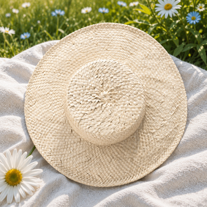 Sombrero de Paja Unisex, Tejido a Mano, Estilo Dobby, Ecológico, para Playa, Verano, Pesca y Viajes, con Ala Ancha - Product Image 2