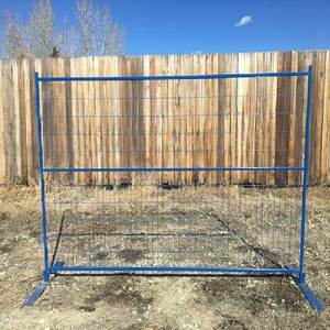 Garde-corps temporaires galvanisés en treillis métallique soudé de haute qualité pour les chantiers de construction au Canada - Product Image 5