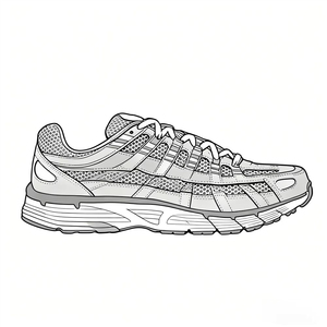 Chaussures de marche sportives en maille de haute qualité pour hommes et femmes <span class=keywords><strong>P6000</strong></span> toutes saisons, nouvelle collection, résistantes à l'usure, pour la course en extérieur - Product Image 2