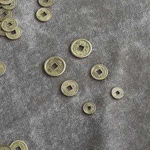 Monedas de la suerte chinas Feng Shui, monedas antiguas de la suerte Oriental, emperatriz antigua, fortuna Qing, regalo de colección de monedas de dragón