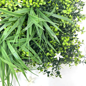 50*50CM Factory Garden <strong>Grass</strong> Plastic <strong>Artificial</strong> Green Plants <strong>Wall</strong> for Home Hotel Restaurant Background - Product Image 4