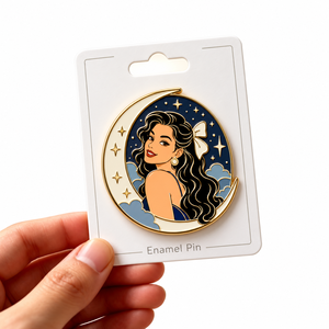 Promotional Custom 3D Logo Badge Metal Lapel <b>Pin</b> Anime women Soft Enamel <b>Pins</b> for Gift - Product Image 1