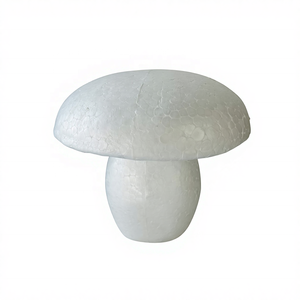 Figurine de <span class=keywords><strong>champignon</strong></span> en mousse polystyrène blanc non fini, non peinte, pour la peinture, forme de Pâques - Product Image 6