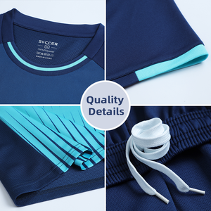 Maglietta <span class=keywords><strong>da</strong></span> <span class=keywords><strong>calcio</strong></span> <span class=keywords><strong>da</strong></span> uomo in poliestere 100% personalizzata in maglia <span class=keywords><strong>da</strong></span> <span class=keywords><strong>calcio</strong></span> ad asciugatura rapida <span class=keywords><strong>felpa</strong></span> nuovo stile con nome della squadra - Product Image 4