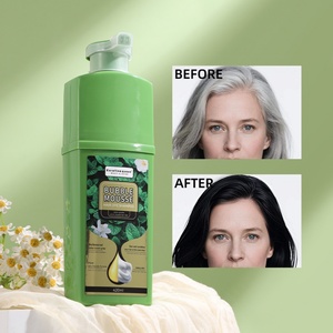 Best-seller - Shampooing colorant capillaire naturel à base d'herbes pour transformer les cheveux gris en noirs - Shampooing colorant capillaire naturel pour noircir les cheveux - Product Image 1