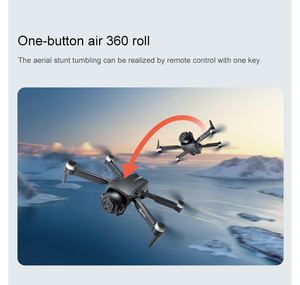 Dron I5 PRO con Cámaras Duales, Distancia Remota de 200 m, Evitación Inteligente de Obstáculos, Aeronave Plegable, Giro de 360 Grados con un Botón - Product Image 4