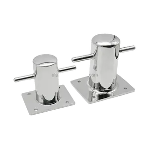 Hot Sale Stainless Steel Marine Hardware Double Casting Bollard For Boat